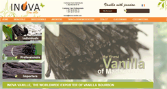 Desktop Screenshot of inova-vanille.com